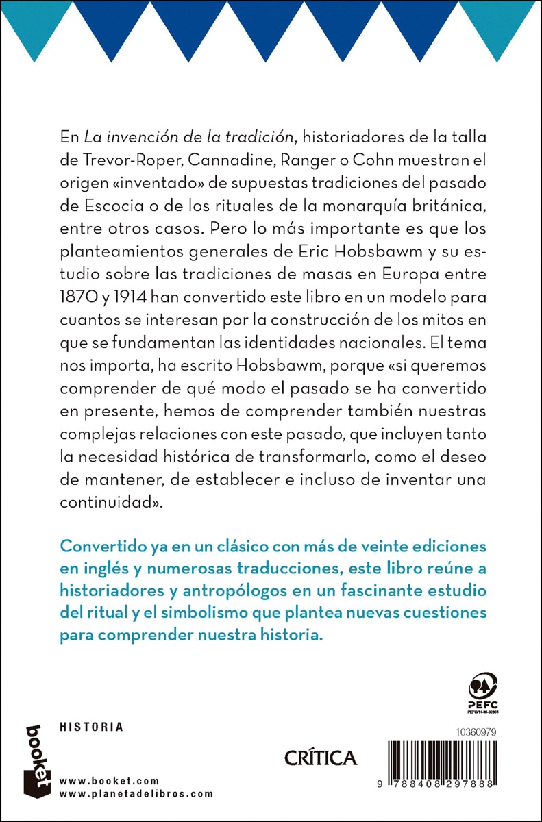 La invención de la tradición (Bolso) 2