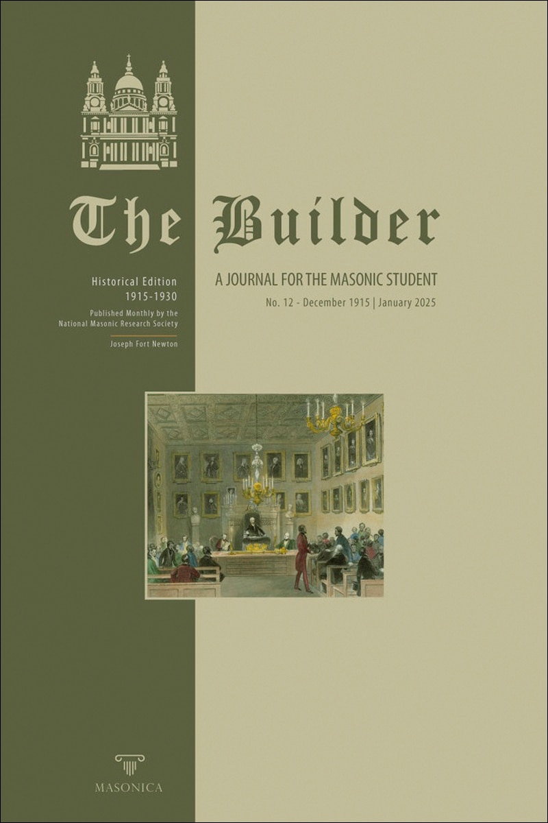Imagem 0 de The Builder No. 12 (inglés): A Journal For The Masonic Student