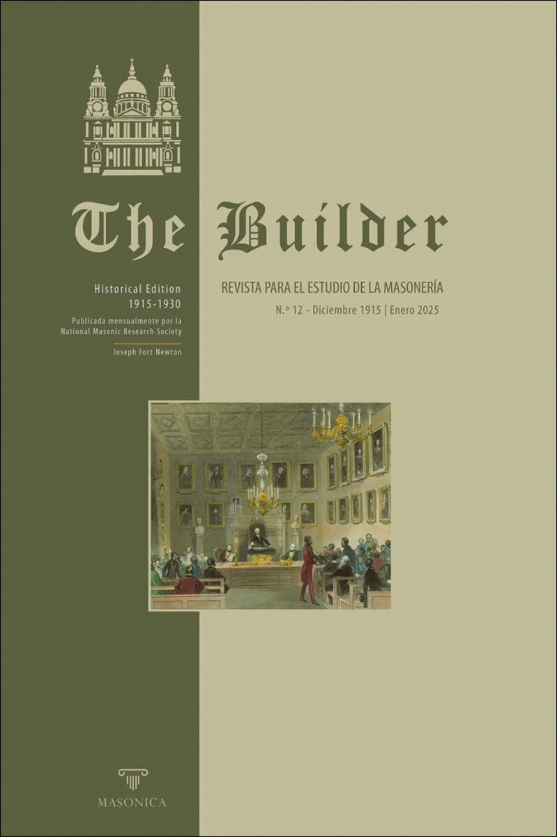 Imagem 0 de The Builder N.º 12: Revista para el estudio de la masonería