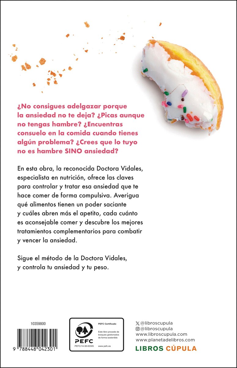 Lo mío no es hambre, es ansiedad. Nueva edición actualizada (Capa mole com abas) 2