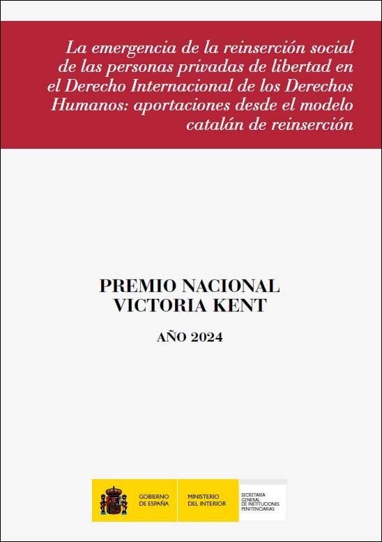 Imagem 0 de La emergencia de la reinserción social de las personas privadas de libertad en el derecho internacional de los derechos humanos: Aportaci (Capa mole)