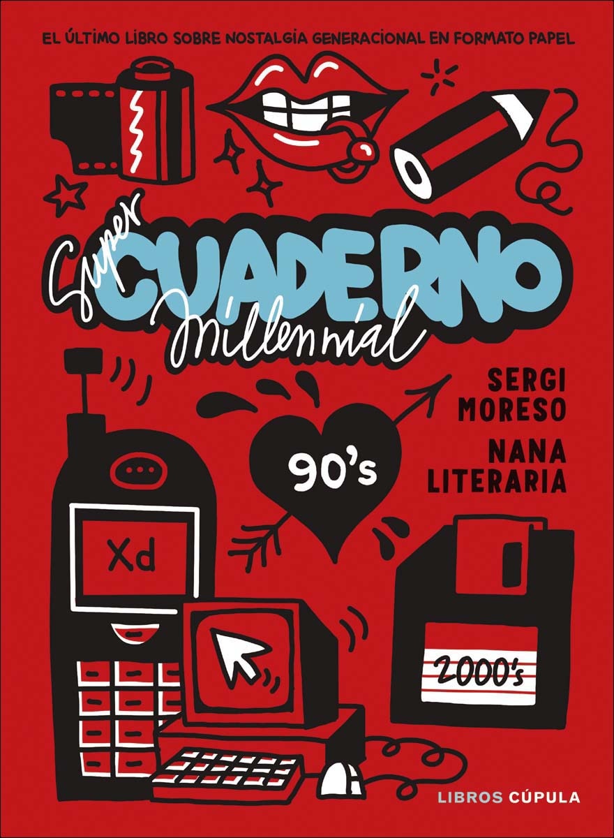 Imagem 0 de Súper cuaderno millennial: El último libro sobre nostalgia generacional en formato papel (Capa mole)