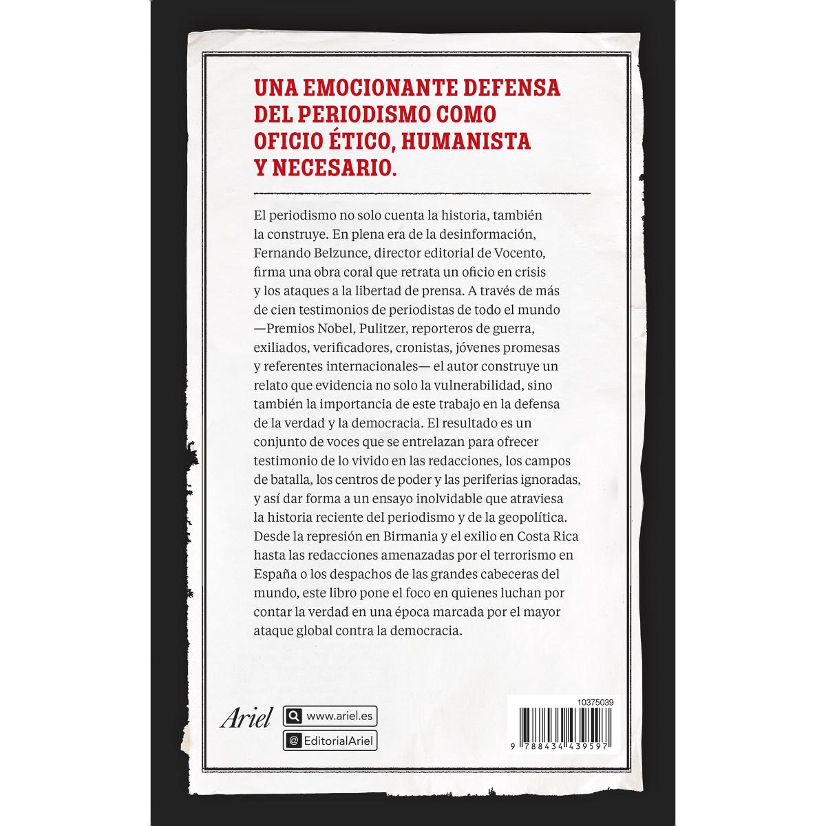 Periodistas en tiempos de oscuridad: El compromiso inquebrantable con la verdad en la era de la desinformación (Capa mole com abas) 2