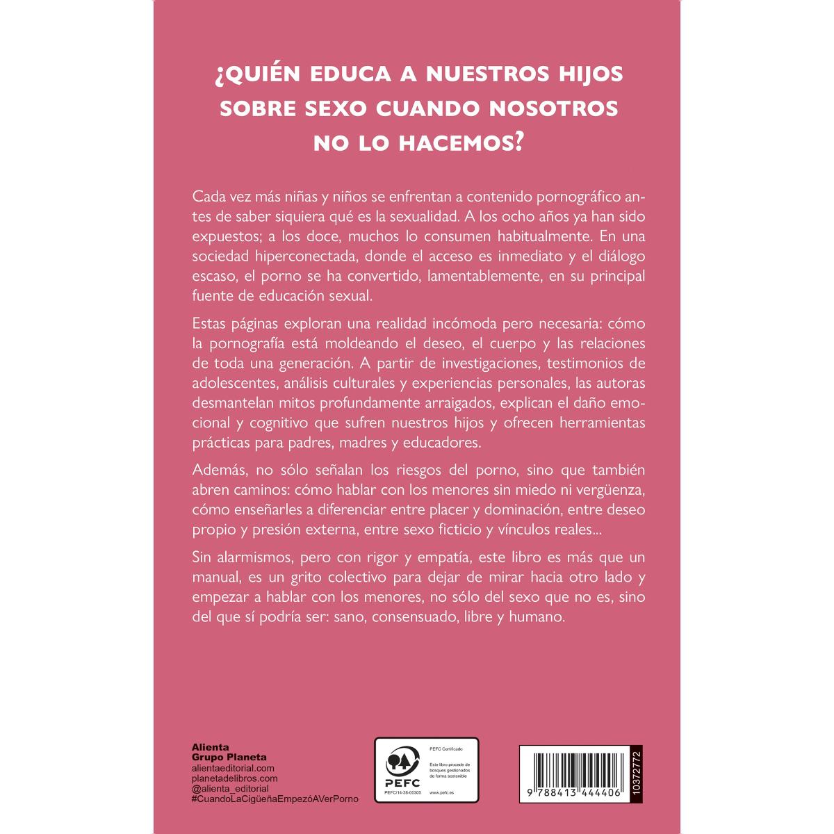 Cuando la cigüeña empezó a ver porno: Una guía para padres de hoy (Capa mole com abas) 2