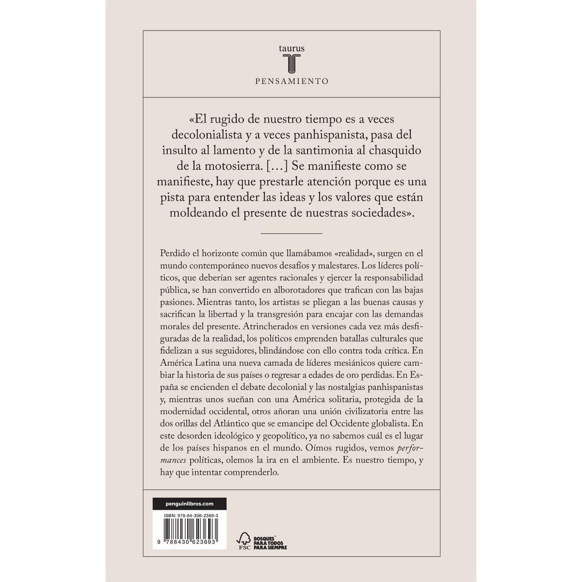 El rugido de nuestro tiempo: Batallas culturales, trifulcas políticas (Capa mole) 2