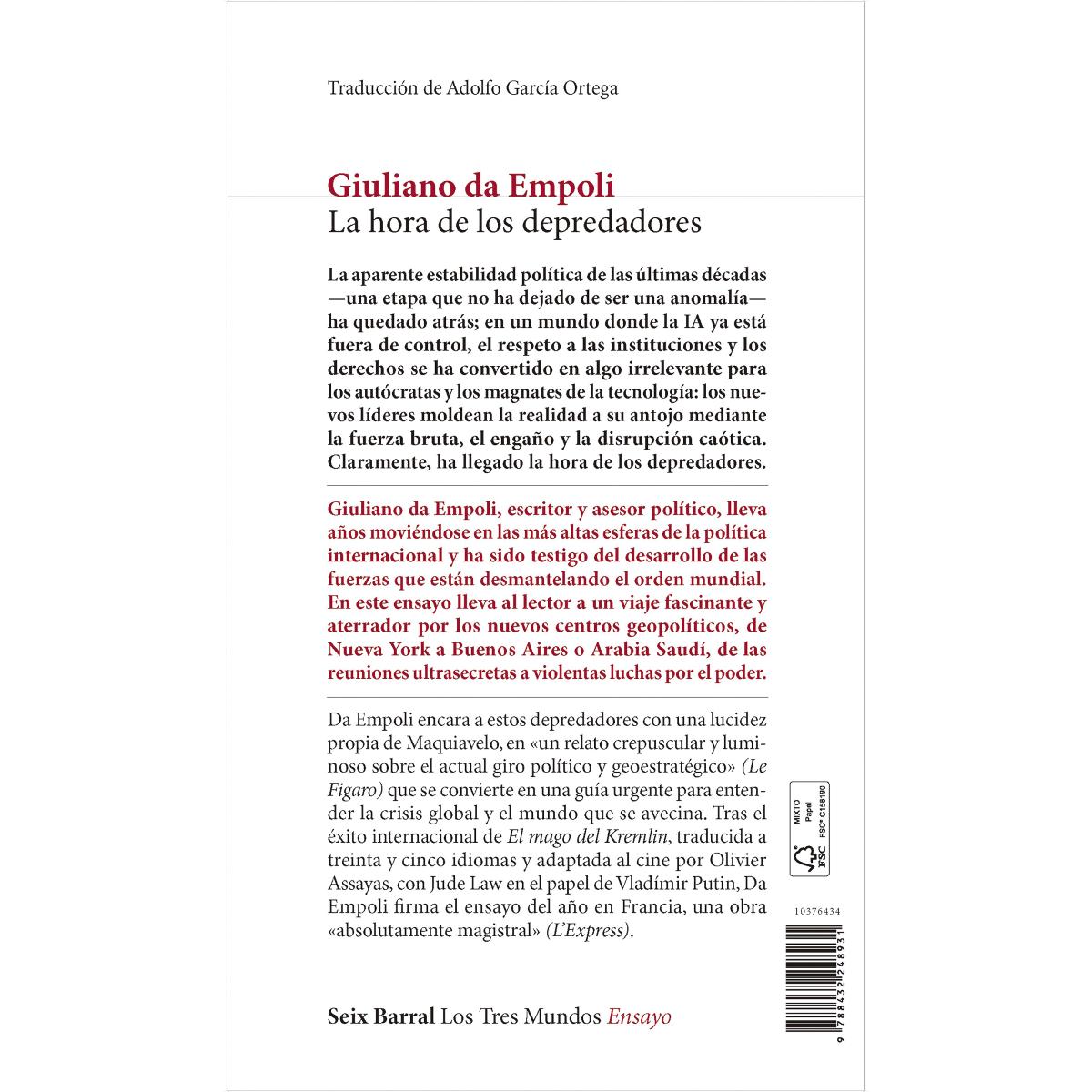 La hora de los depredadores (Capa mole com abas) 2