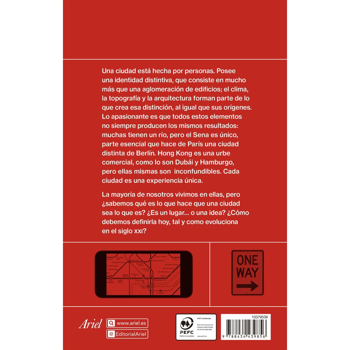 El lenguaje de las ciudades (Capa mole com abas) 2