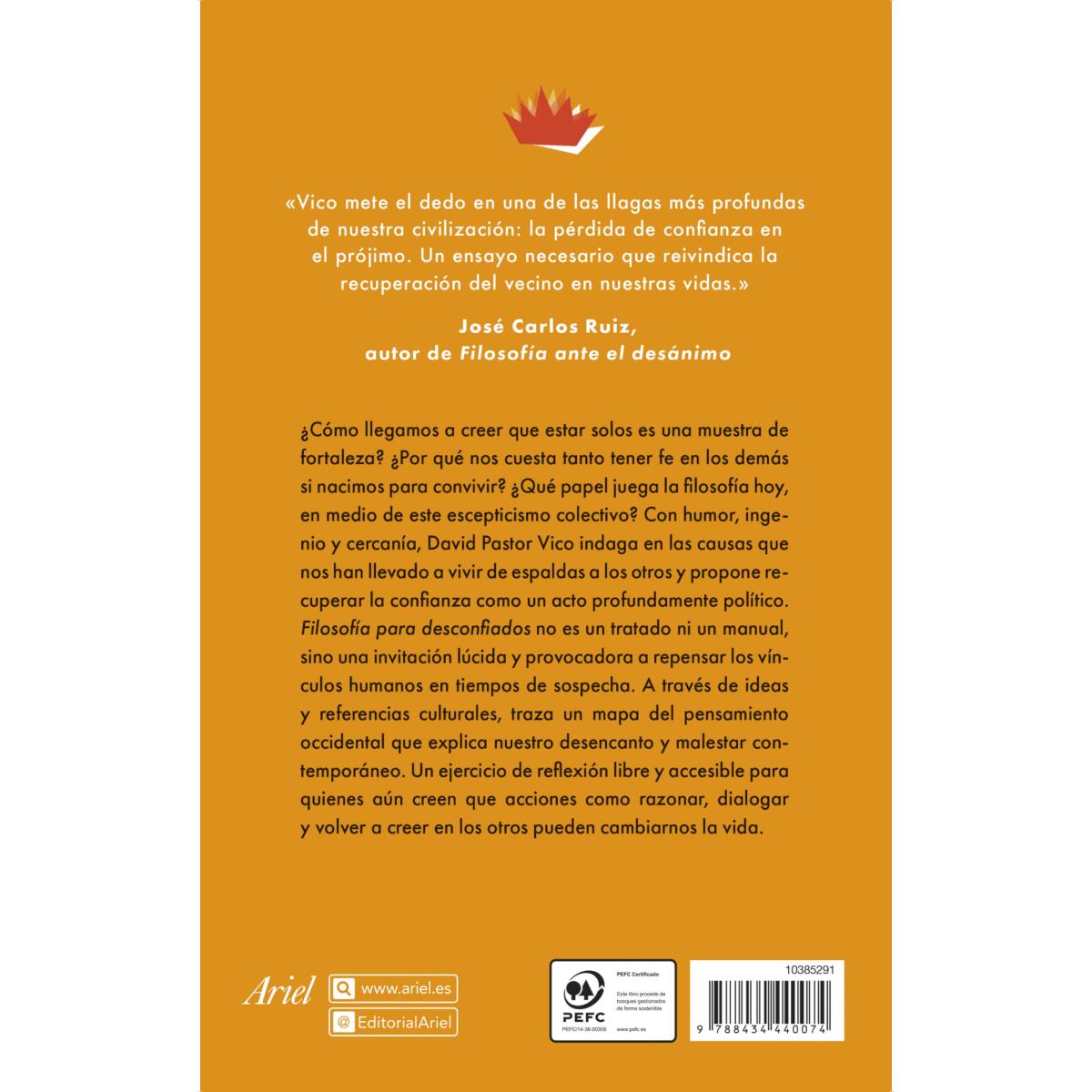 Filosofía para desconfiados: Una reivindicación del nosotros (Capa mole com abas) 2