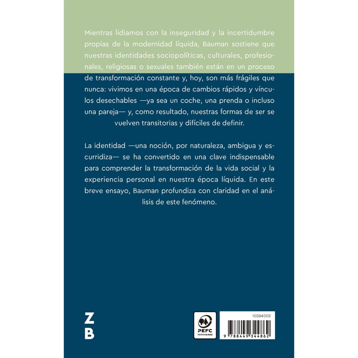 Identidad: Conversaciones con Benedetto Vecchi (Capa mole com abas) 2