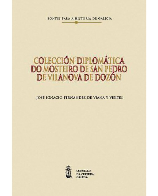 Colección diplomática do mosteiro de San Pedro de Vilanova de Dozón (Capa mole) 1
