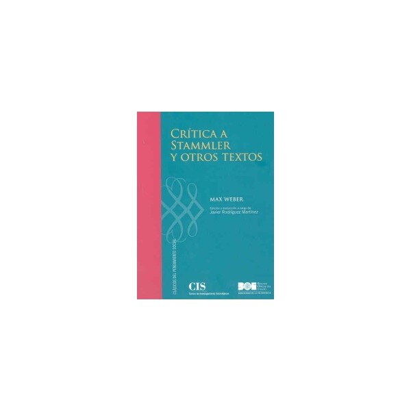 Crítica a Stammler y otros textos (Capa dura) 1