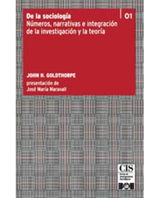 De la sociología: números, narrativas e integración de la investigación y la teoría (Capa mole) 1