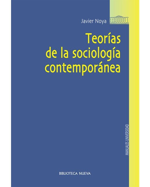 Teorías de la sociología contemporánea(Tapa blanda) 1