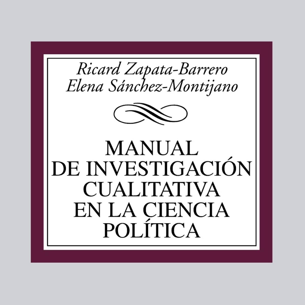 Imagem 0 de Manual de investigación cualitativa en la ciencia política(Tapa blanda)