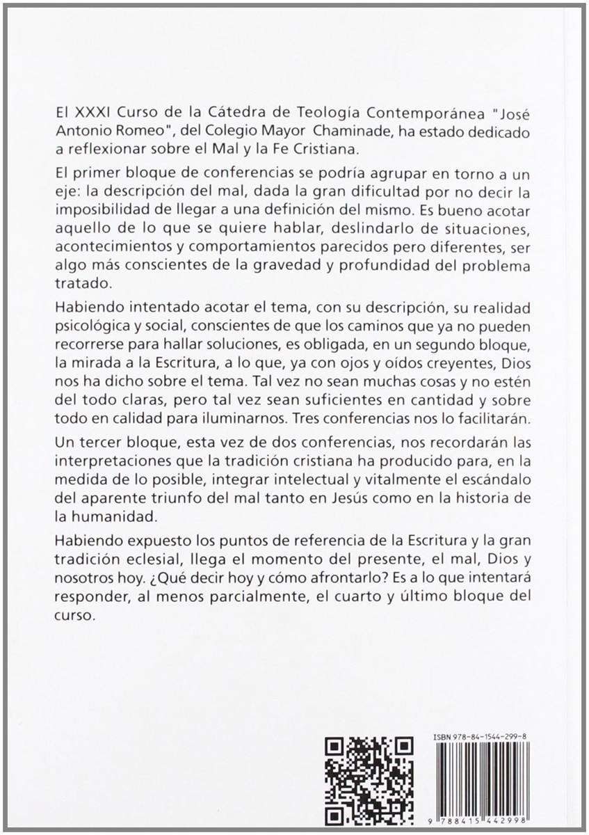 Misterio Del Mal Y Fe Cristiana 2