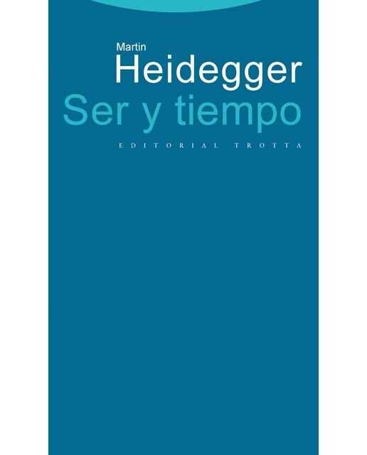 Imagen 0 de Ser y tiempo (Tapa dura)