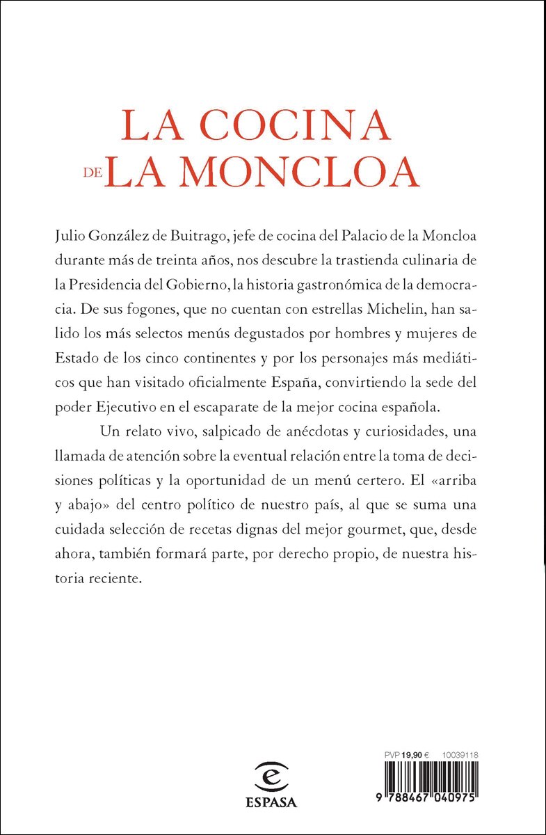 La cocina de la Moncloa (Capa mole com abas) 2