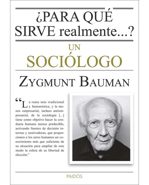 ¿Para qué sirve realmente un sociólogo? (Capa mole com abas) 1