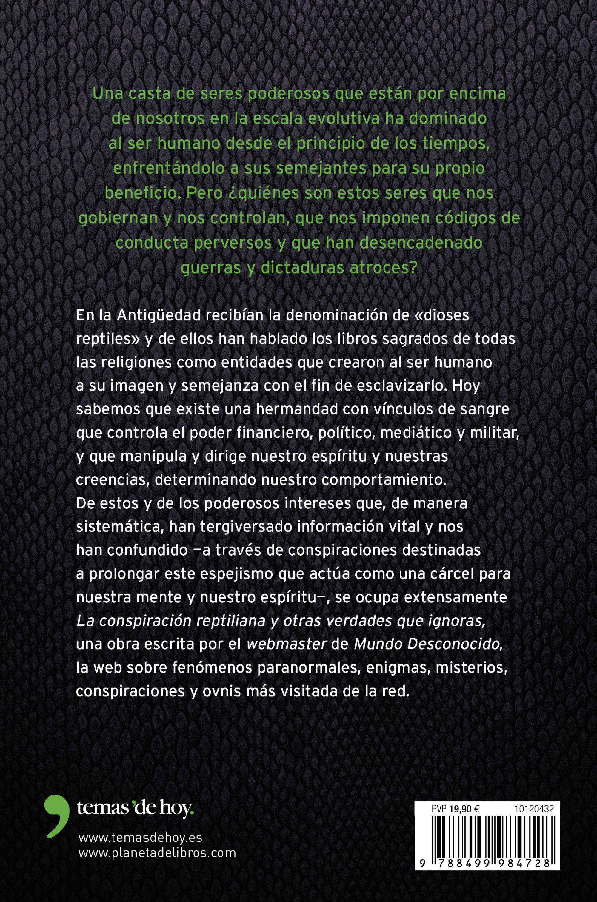 La conspiración reptiliana y otras verdades que ignoras: Y otras verdades que ignoras (Capa mole com abas) 2