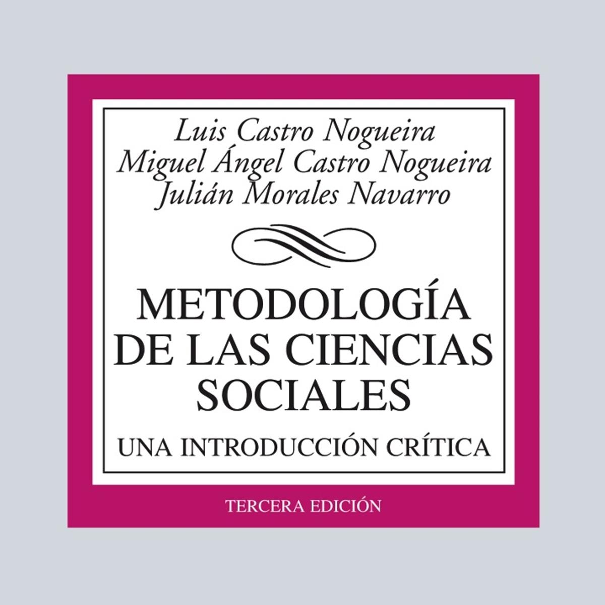 Metodología de las Ciencias Sociales: Una introducción crítica (Capa mole) 1