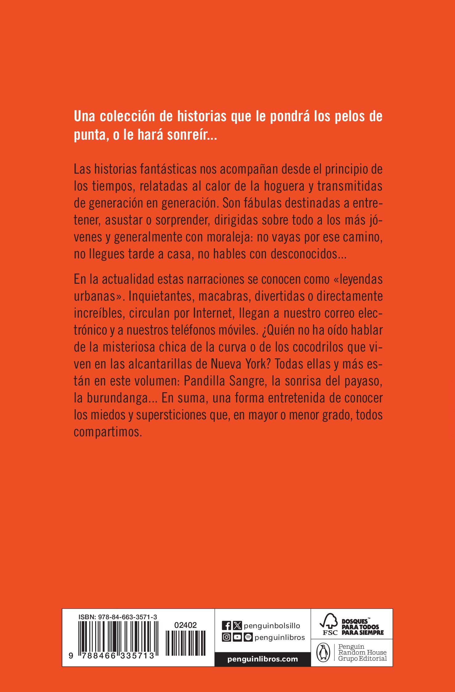 Leyendas urbanas: Entre la realidad y la superstición(Tapa blanda) 2