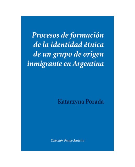 Procesos De Formación De La Identidad Étnica De 1