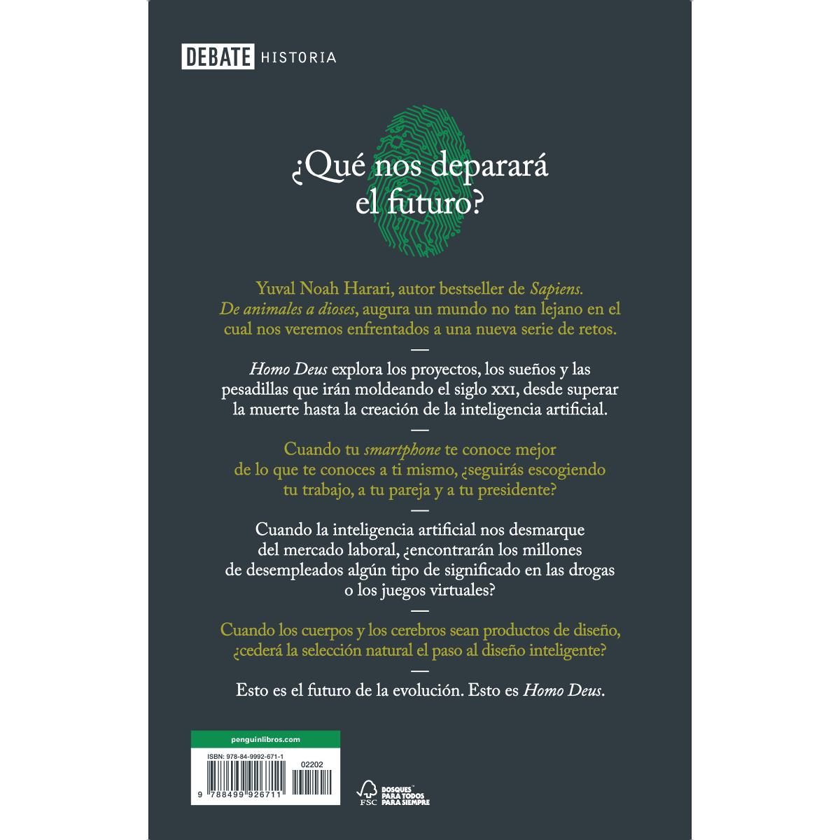 Homo Deus: Breve historia del mañana (Capa dura) 2