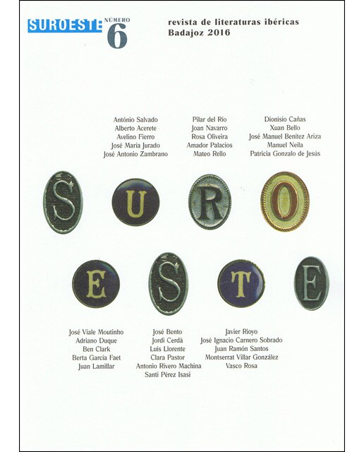 Imagen 0 de Suroeste: Revista de literaturas ibéricas 6 (Tapa blanda)