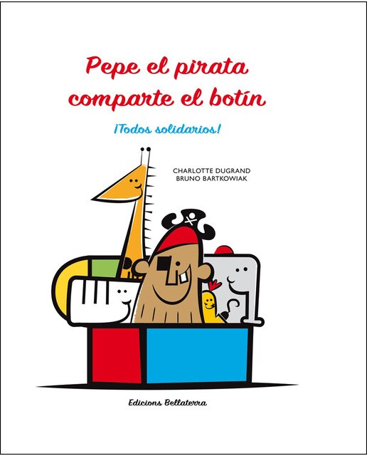 Pepe el pirat comparte el botín: ¡todos solidarios!
