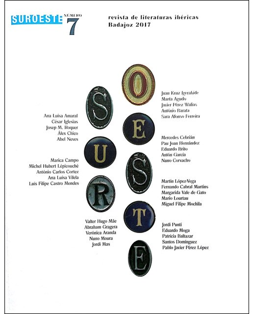 Imagen 0 de Suroeste: Revista de literaturas ibéricas 7 (Tapa blanda)