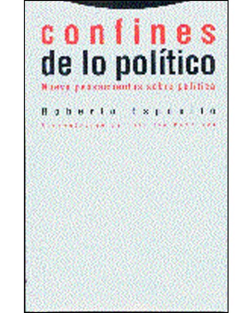 Imagem 0 de Confines de lo político: Nueve pensamientos sobre política(Tapa blanda)