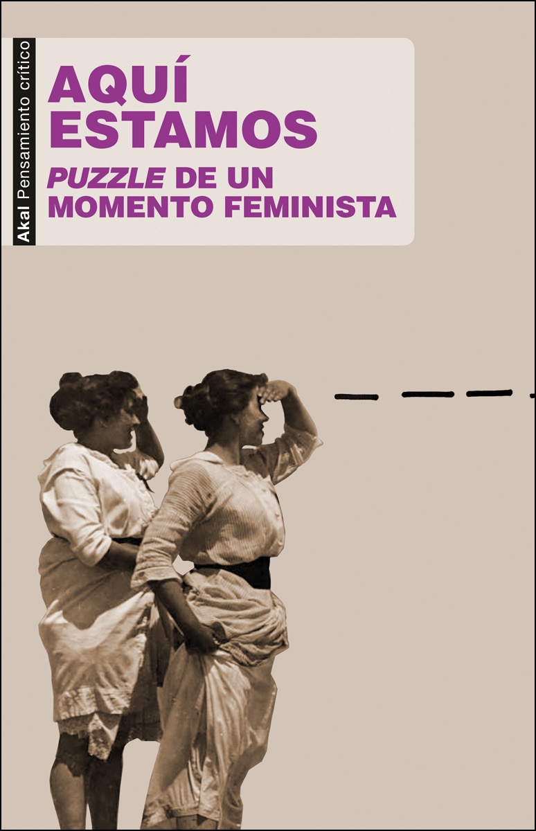 Aquí estamos: Puzzle de un momento feminista (Capa mole com abas) 1