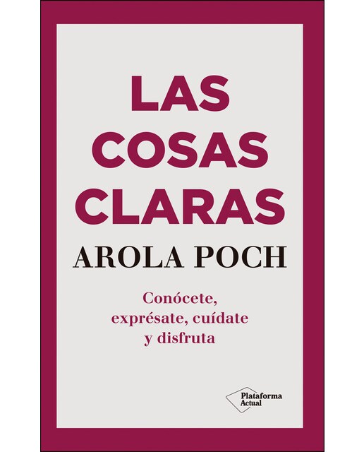Las cosas claras (Capa mole com abas) 1