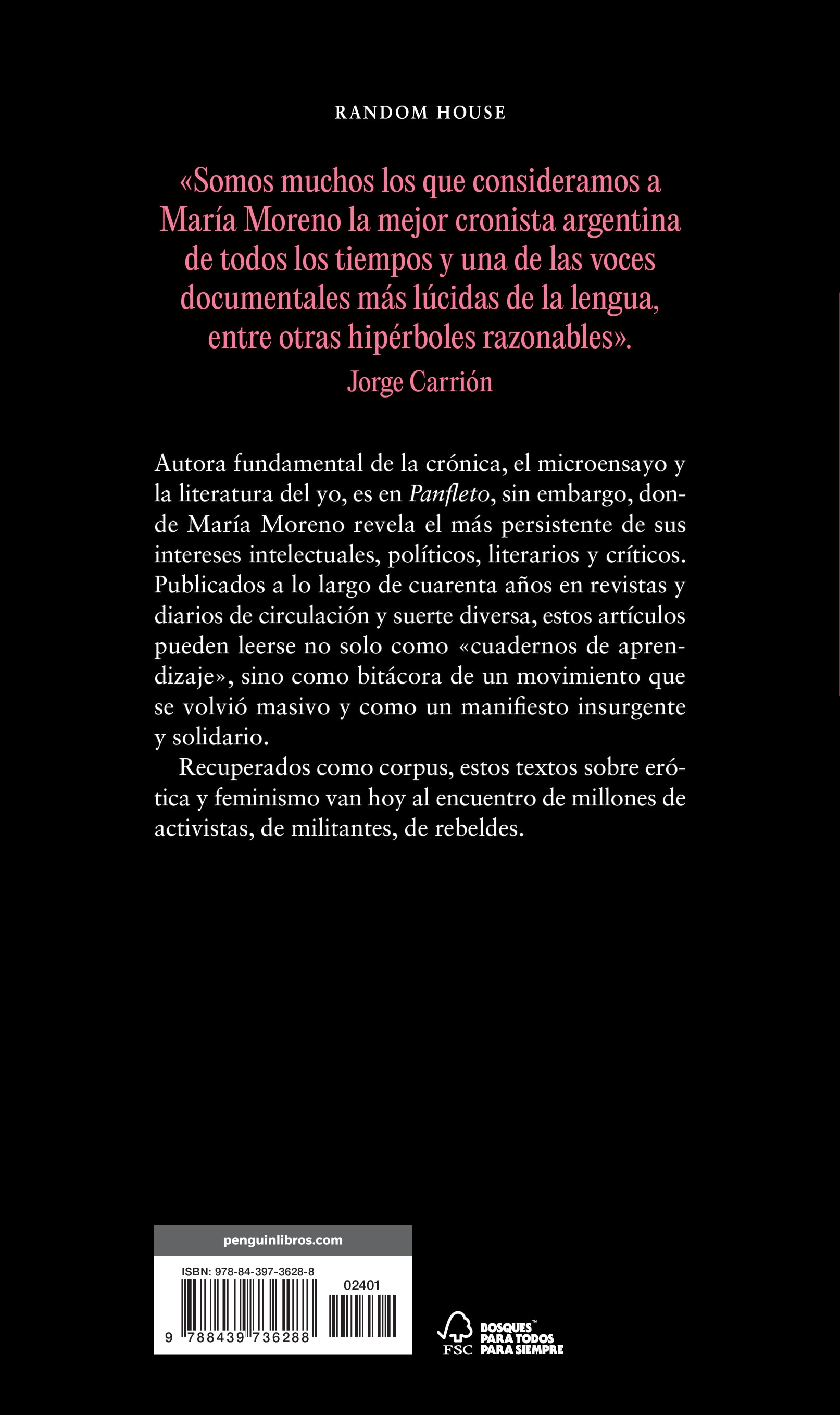 Panfleto (Mapa de las lenguas): Erótica y feminismo (Capa mole) 2