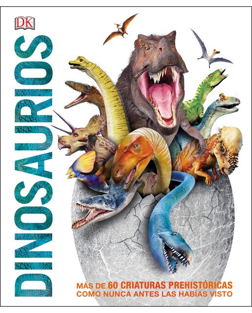 Imagem 0 de Dinosaurios (Mundo 3D): Más de 60 criaturas prehistóricas como nunca antes las habías visto (Capa dura)