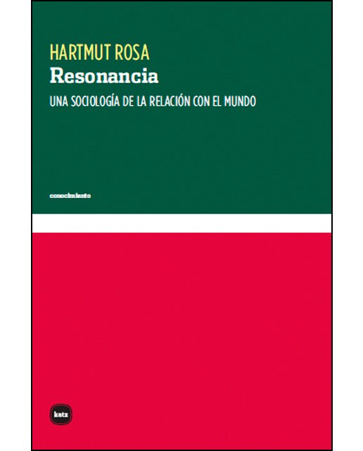Imagem 0 de Resonancia: Una sociología de la relación con el mundo(Tapa blanda)