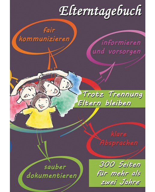 Elterntagebuch: Trotz Trennung Eltern bleiben (Capa dura) 1