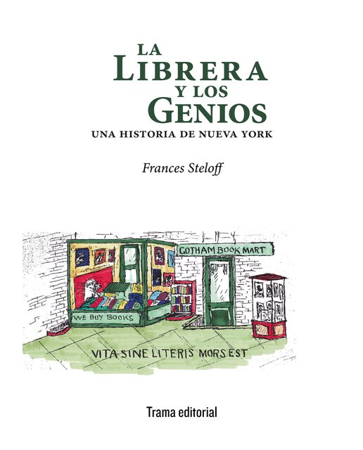 La librera y los genios: Una historia de Nueva York (Capa mole com abas) 1