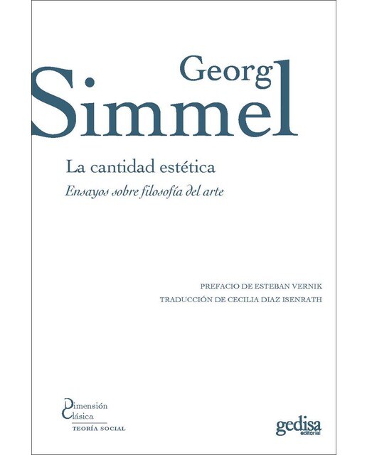 La cantidad estética: Ensayos sobre filosofía del arte (Capa mole com abas) 1