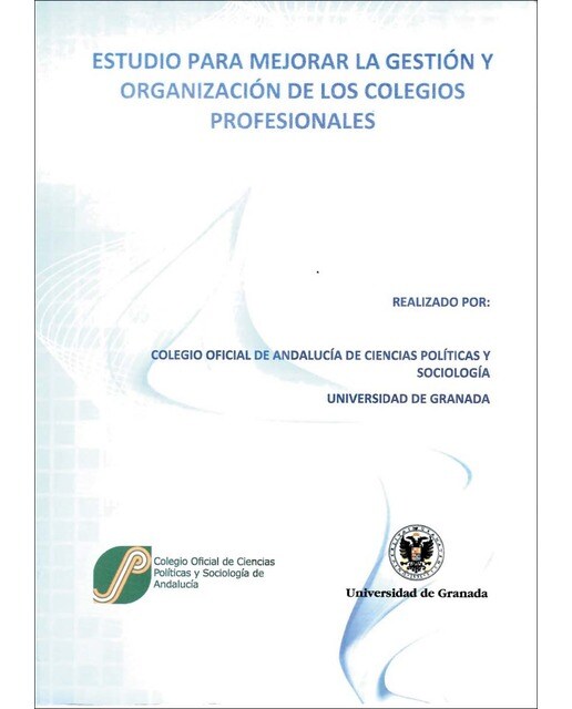 Estudio para mejorar la gestión y organización de los colegios profesionales