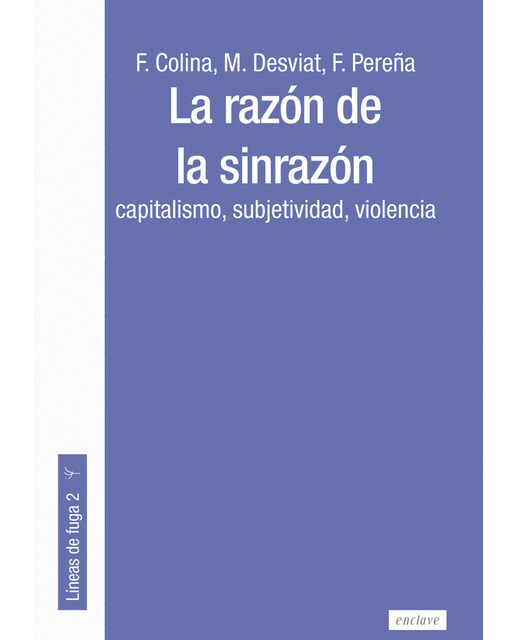 La razón de la sinrazón: Capitalismo, subjetividad, violencia(Tapa blanda) 1