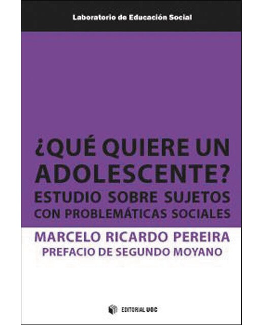 ¿Qué quiere un adolescente?: Estudio sobre sujetos con problemáticas sociales (Capa mole) 1