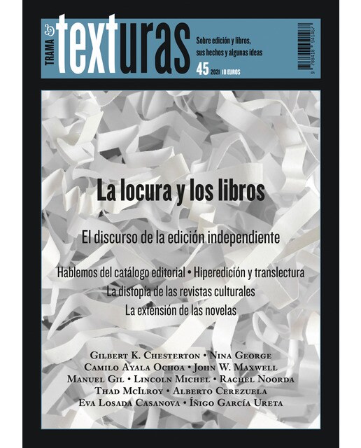 Texturas 45: la locura y los libros(Tapa blanda) 1