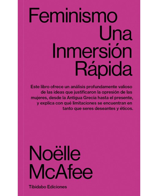 Imagen 0 de Feminismo: Una inmersión rápida (Tapa blanda)