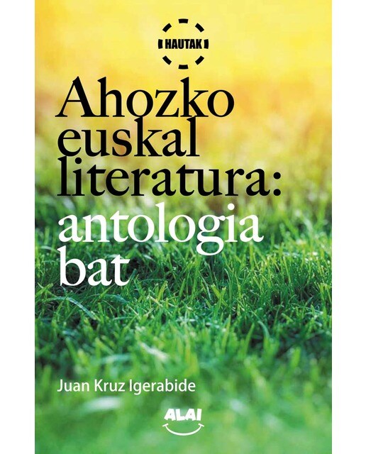 Ahozko euskal literatura: antologia bat (Capa mole com abas) 1
