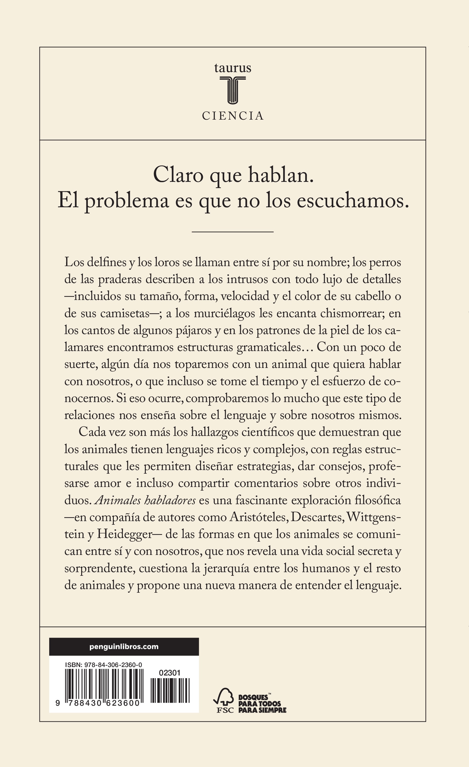 Animales habladores: Conversaciones privadas entre seres vivos(Tapa blanda) 2