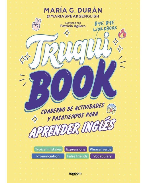 Imagem 0 de Truquibook: Cuaderno de actividades y pasatiempos para aprender inglés phrasal verbs, false friends, expressions, crosswords and much mo (Capa mole)