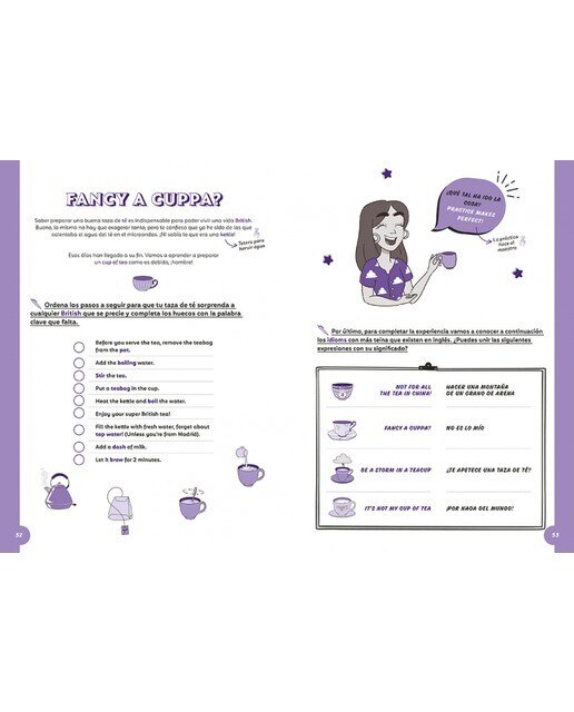 Truquibook: Cuaderno de actividades y pasatiempos para aprender inglés phrasal verbs, false friends, expressions, crosswords and much mo (Capa mole) 5