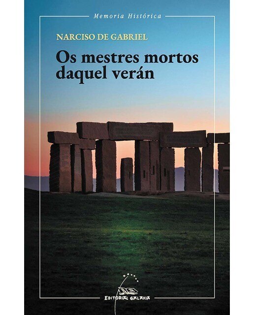 Os mestres mortos daquel verán (Capa mole com abas) 1