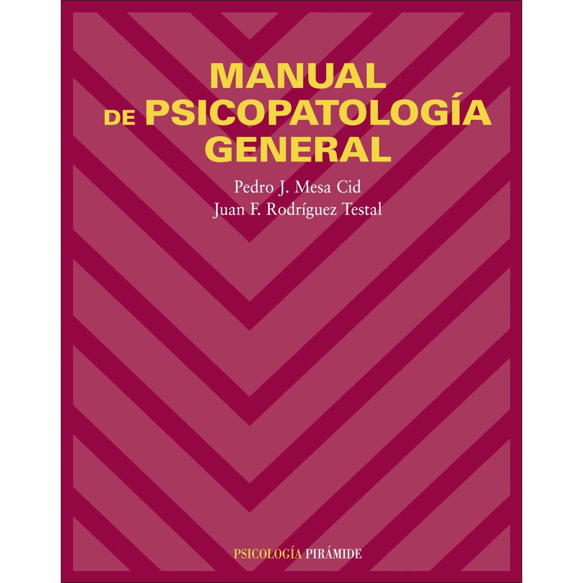 Imagem 0 de Manual de psicopatología general(Tapa blanda)
